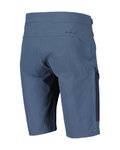 SCOTT Pantaloni scurți de ciclism fără bretele - EXPLORAIR LIGHT - albastru