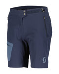 SCOTT Pantaloni scurți de ciclism fără bretele - EXPLORAIR LIGHT W - albastru