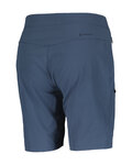 SCOTT Pantaloni scurți de ciclism fără bretele - EXPLORAIR LIGHT W - albastru deschis
