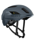 SCOTT Cască de ciclism - LA MOKKA PLUS SENSOR - albastru