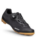 SCOTT Pantofi de ciclism - GRAVEL PRO - alb/negru