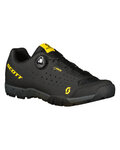 SCOTT Pantofi de ciclism - SPORT TRAIL EVO GORE-TEX - negru/galben