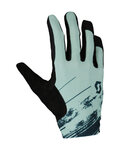 SCOTT Mănuși cu degete lungi de ciclism - RIDANCE - verde/negru