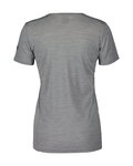 SCOTT Tricou de ciclism cu mânecă scurtă - TEE COMMUTER MERINO W - gri