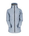SCOTT jachetă impermeabilă - TECH COAT 3L W - albastru deschis