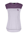 SCOTT Tricou de ciclism cu mânecă scurtă - TRAIL FLOW W - mov