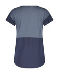 SCOTT Tricou de ciclism cu mânecă scurtă - TRAIL FLOW DRI SS W - albastru
