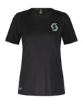 SCOTT Tricou de ciclism cu mânecă scurtă - TRAIL VERTIC W - negru