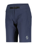 SCOTT Pantaloni scurți de ciclism fără bretele - EXPLORAIR TECH - albastru