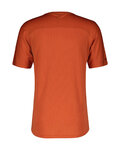 SCOTT Tricou de ciclism cu mânecă scurtă - TRAIL VERTIC PRO SS - roșu