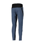 SCOTT Pantaloni de ciclism lungi fără bretele - EXPLORAIR FAST - albastru