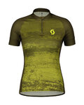 SCOTT Tricou de ciclism cu mânecă scurtă - ENDURANCE 30 - verde