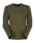 SCOTT Hanorac - CREWNECK TECH W - verde