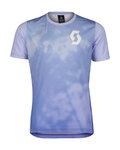 SCOTT Tricou de ciclism cu mânecă scurtă - TRAIL VERTIC 20 SS JR - albastru