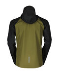 SCOTT Jachetă rezistentă la vânt de ciclism - WP JR - verde/negru