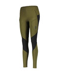 SCOTT Pantaloni de ciclism lungi fără bretele - EXPLORAIR FULL W - verde/negru