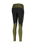 SCOTT Pantaloni de ciclism lungi fără bretele - EXPLORAIR FULL W - verde/negru