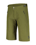 SCOTT Pantaloni scurți de ciclism fără bretele - TRAIL FLOW PRO - verde