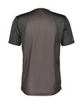 SCOTT Tricou de ciclism cu mânecă scurtă - VERTIC SS - negru/gri
