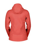 SCOTT Jachetă rezistentă la vânt de ciclism - EXPLORAIR SOFTSHELL SL W - roșu