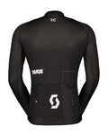 SCOTT Tricou de ciclism cu mânecă lungă de vară - PRO - negru
