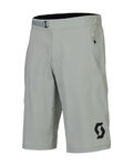 SCOTT Pantaloni scurți de ciclism fără bretele - TRAIL VERTIC W/PAD - gri