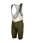 SCOTT Pantaloni scurți de ciclism cu bretele - BIB RC TEAM ++ - verde/gri