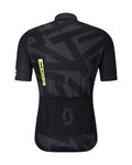 SCOTT Tricou de ciclism cu mânecă scurtă - RC ENDURANCE - negru