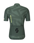 SCOTT Tricou de ciclism cu mânecă scurtă - RC ENDURANCE - verde