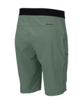 SCOTT Pantaloni scurți de ciclism fără bretele - EXPLORAIR LIGHT - verde