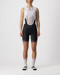 CASTELLI Pantaloni scurți de ciclism cu bretele - GIRO D´ITALIA VELOCISSIMA - negru/roz