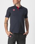 CASTELLI Tricou de ciclism cu mânecă scurtă - RACE DAY POLO - negru