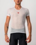 CASTELLI Tricou de ciclism cu mânecă scurtă - PRO ISSUE - alb
