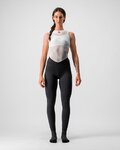 CASTELLI Pantaloni de ciclism lungi fără bretele - MENO WIND W - negru