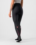 CASTELLI Pantaloni de ciclism lungi fără bretele - MENO WIND W - negru