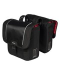 BASIL Geantă de ciclism - SPORT DESIGN-DOUBLE BAG - negru