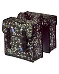 BASIL Geantă de ciclism - WANDERLUST-DOUBLE BAG - negru