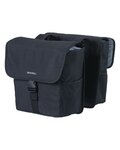 BASIL Geantă de ciclism - GO DOUBLE BAG - negru