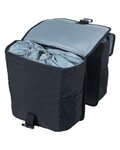 BASIL Geantă de ciclism - GO DOUBLE BAG - negru