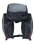 BASIL Geantă de ciclism - SPORT DESIGN TOP TUBE FRAME BAG DOUBLE - negru