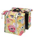 BASIL Geantă de ciclism - BLOOM DOUBLE BAG MIK - galben/roșu