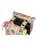BASIL Geantă de ciclism - BLOOM DOUBLE BAG MIK - galben/roșu