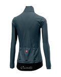 CASTELLI Jachetă termoizolantă de ciclism - PERFETTO W LONG SLEEVE - albastru