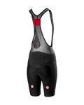 CASTELLI Pantaloni scurți de ciclism cu bretele - FREE AERO 4 W - negru