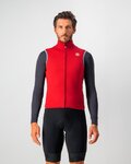 CASTELLI Vestă de ciclism - PERFETTO VEST - roșu