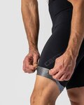 CASTELLI Pantaloni scurți de ciclism cu bretele - TUTTO NANO - negru