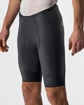 CASTELLI Pantaloni scurți de ciclism fără bretele - COMPETIZIONE - negru
