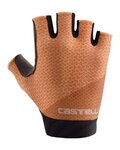 CASTELLI Mănuși de ciclism fără degete - ROUBAIX GEL 2W - portocaliu