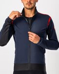 CASTELLI Jachetă termoizolantă de ciclism - ALPHA ROS 2 LIGHT - albastru