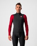 CASTELLI Vestă de ciclism - PRO THERMAL MID - negru
